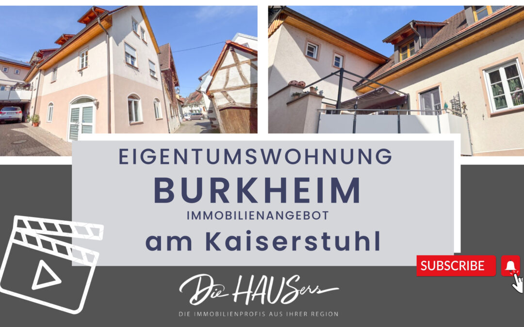 3-Zimmer Eigentumswohnung in Burkheim